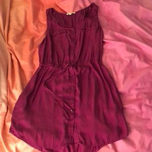 Maroon/purple dress
